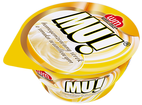 MU! Vanilla homogenized cheese